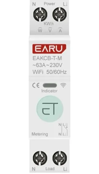 Interruptor Inteligente WiFi EARU EAKCB-T-M