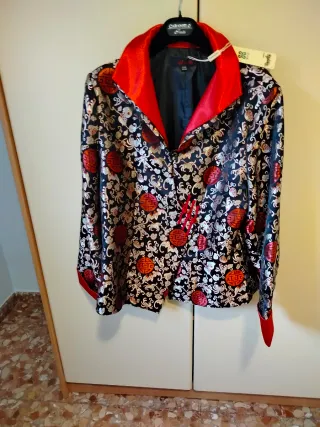 Chaqueta Estampada Caramelo Fiesta Talla XXXL