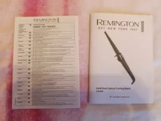 Rizador Remington Gold Dust Conical