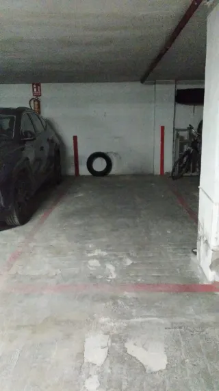 Plaza de garaje en el centro de la ciudad