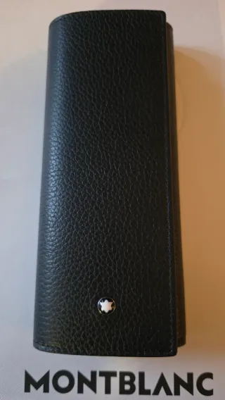 Estuche Montblanc para 2 plumas, negro