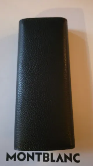 Estuche Montblanc para 2 plumas, negro