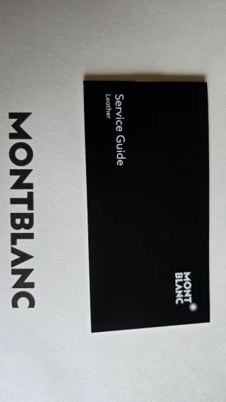 Estuche Montblanc para 2 plumas, negro