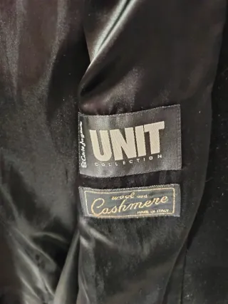 Abrigo largo lana y cashmere