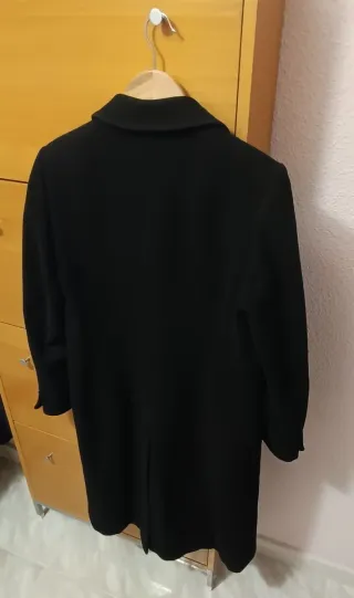 Abrigo largo lana y cashmere