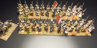 Figuras 28mm Regimiento Francés Napoleónico