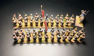 Figuras 28mm Regimiento Francés Napoleónico