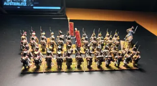 Figuras 28mm Regimiento Francés Napoleónico