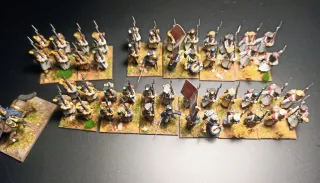 Figuras 28mm Regimiento Francés Napoleónico