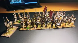 Figuras 28mm Regimiento Francés Napoleónico