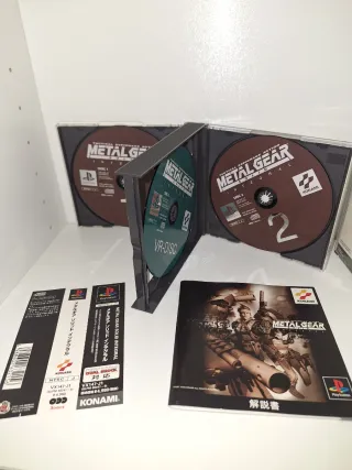 Pack Juegos Metal Gear PlayStation 1 y 2 Konami