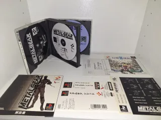 Pack Juegos Metal Gear PlayStation 1 y 2 Konami