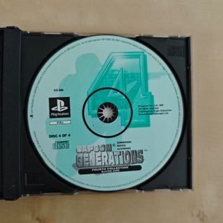 Capcom Generations PS1 Pal ES