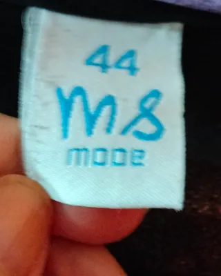 Camisa MSMode T-44 Negra