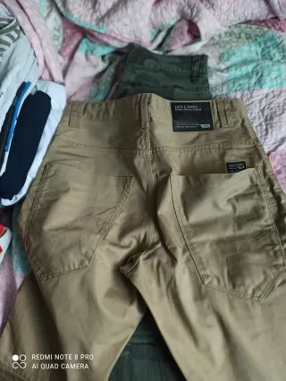 Pantalón Chino JACK & JONES Beige Talla M