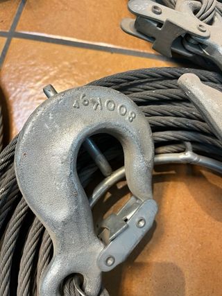 Polipasto Teral Acero + Cables