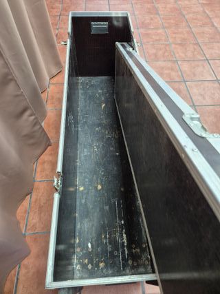 Baúl Rack de transporte con ruedas y cierres