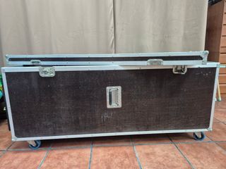 Baúl Rack de transporte con ruedas y cierres