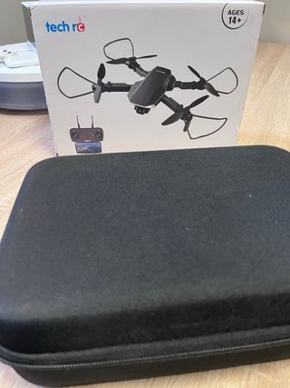 Dron Tech RC Cámara 1080P WiFi Plegable