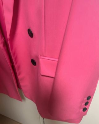 Blazer Stradivarius fucsia Taglia XL