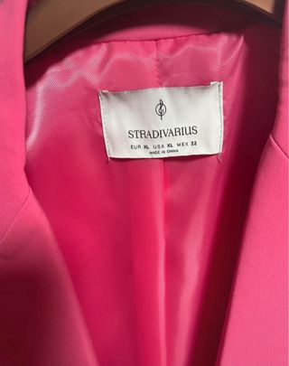 Blazer Stradivarius fucsia Taglia XL