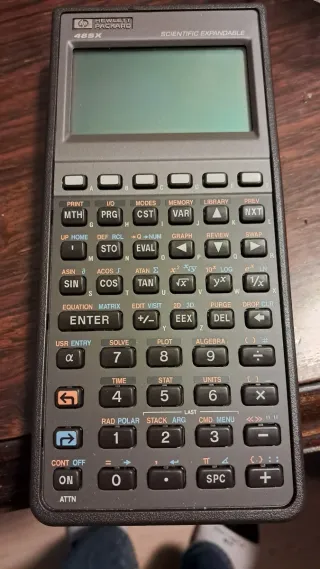 Calculadora HP 48SX Científica Expandible