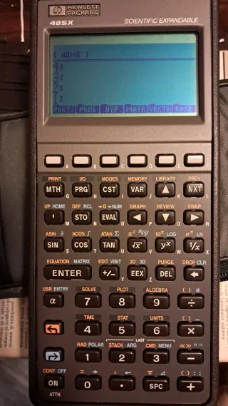 Calculadora HP 48SX Científica Expandible