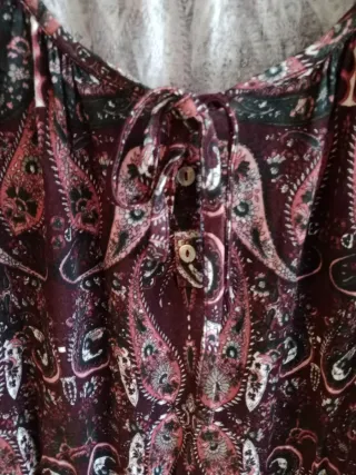 Vestido estampado primavera/otoño