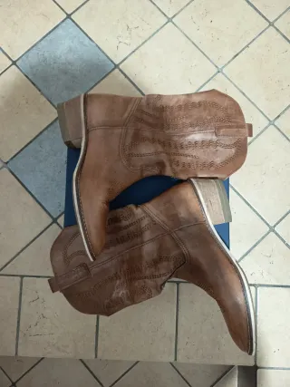 Stivaletti texani Pierfrancesco Vincenti vera pell