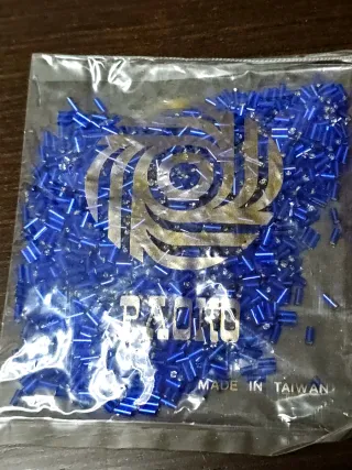 Paquete de abalorios Paoko azul