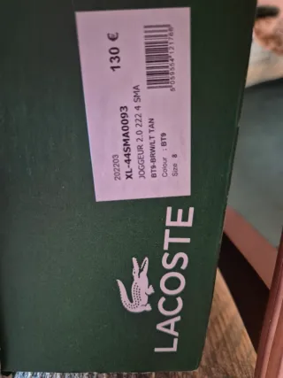 Zapatillas Lacoste