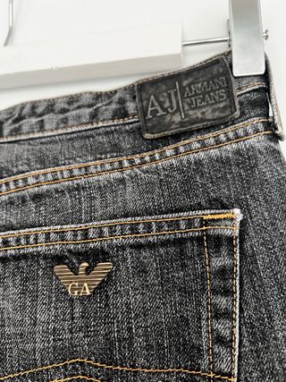 Armani Jeans Pantalones Anchos Vintage Retro