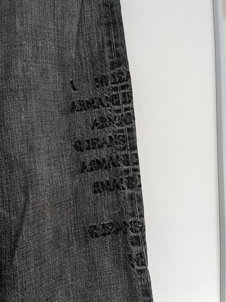 Armani Jeans Pantalones Anchos Vintage Retro