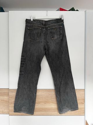 Armani Jeans Pantalones Anchos Vintage Retro