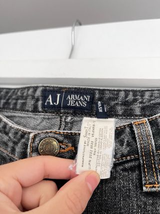 Armani Jeans Pantalones Anchos Vintage Retro