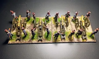 Artillería Francesa Napoleónica 28mm