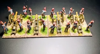Artillería Francesa Napoleónica 28mm