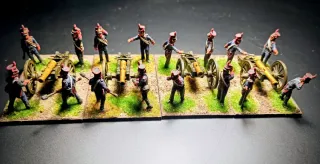 Artillería Francesa Napoleónica 28mm