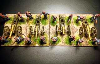 Artillería Francesa Napoleónica 28mm