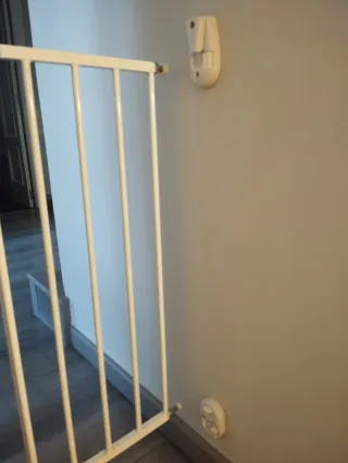 Valla seguridad infantil escalera