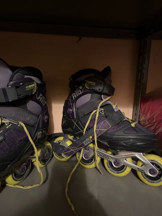 Patines en línea Oxelo morados talla 38-41