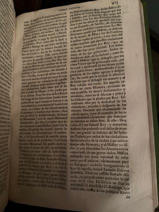 Libro Antiguo 1780 Historia General de España