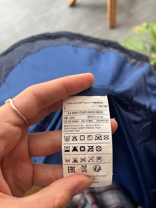 Plumas Benetton Azul