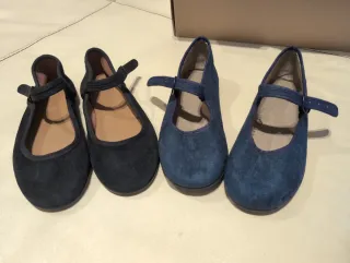 Bailarinas Talla 35 Negras y Azules