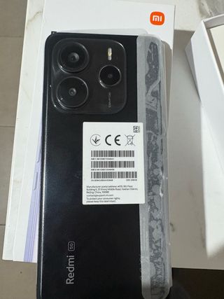 Xiaomi Redmi Note 14 5G Nero con custodia