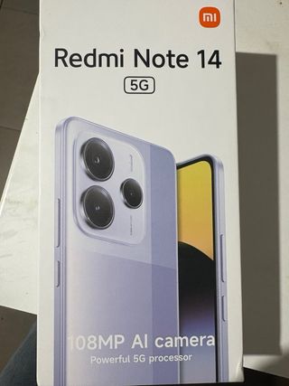Xiaomi Redmi Note 14 5G Nero con custodia