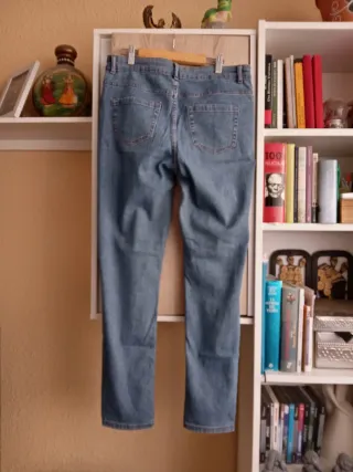 (L) Lote 2 Pantalones Vaqueros Largos