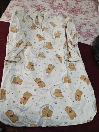 Camisón franela de ositos y lunas