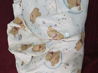 Camisón franela de ositos y lunas