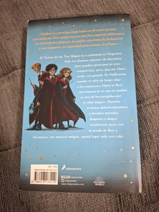 Harry Potter y el cáliz de fuego (Harry Potter 4)